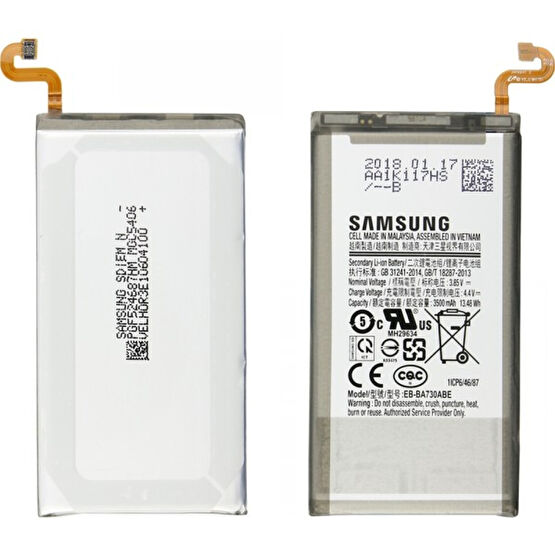 Samsung Galaxy A730 A8 Plus 2018 Uyumlu Samsung EB-BA730ABE Service 3500 Mah Batarya Cep Telefonu Bataryası Fiyatı