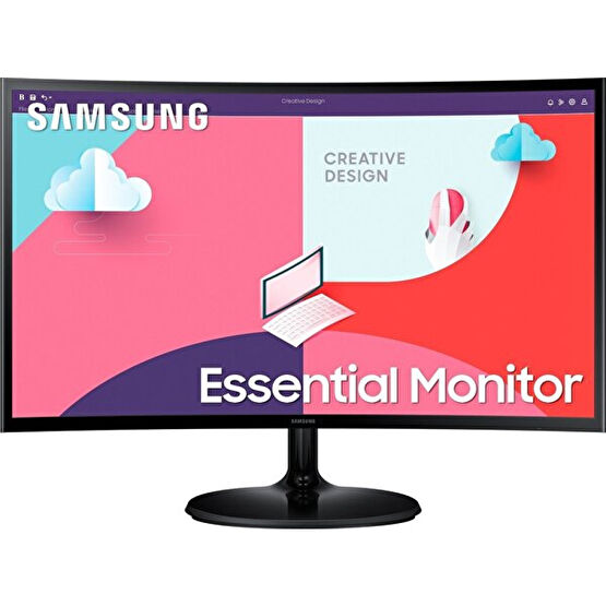 Samsung Ls27C362Eauxuf 27" Full HD 75 Hz FreeSync Kavisli Essential Monitör Monitör Fiyatı