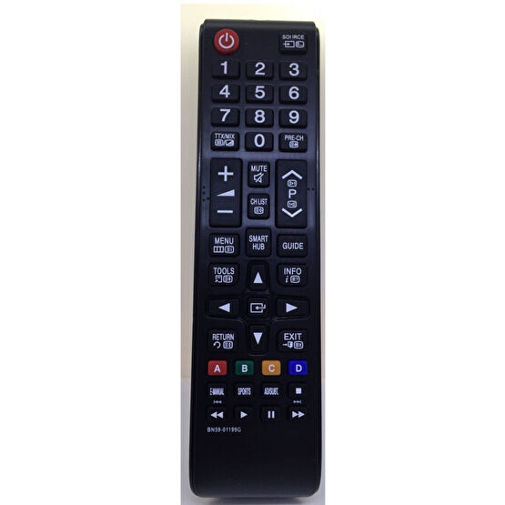 Samsung Tüm Modellerine Uyumlu Kısa Smart Hub Tuş Lcd Led Tv Kumandası TV Aksesuarları Fiyatı