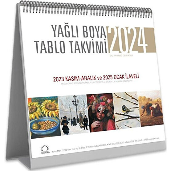 Sanat Takvimi 2024 Masa Takvimi Takvim Fiyatı
