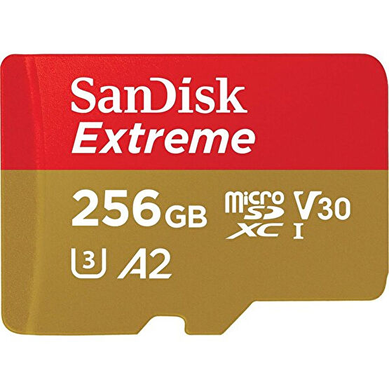 Sandisk Extreme 256GB SDXC 160MB/90MB/S UHS-1 Hafıza Kartı SDSQXA1-256G-GN6MA Hafıza Kartları Fiyatı