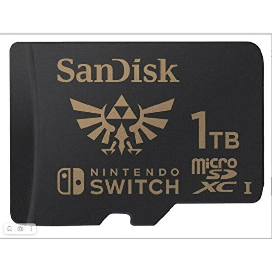 Sandisk Nintendo Switch Sdsqxao-1T00-Gn6Zn 1 TB 100Mb/s MicroSDXC Hafıza Kartı Hafıza Kartları Fiyatı