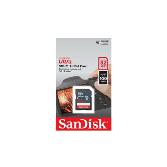 SanDisk Ultra 32gb 100mb/s Sdhc Hafıza Kartı