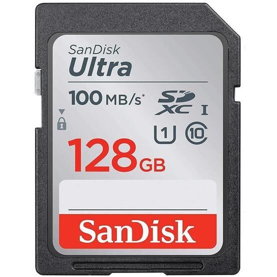 Sandisk Ultra Sdhc 128gb 100mb/s Class 10 Uhs-ı Hafıza Kartı Sdsdunr-128g-gn6ın Hafıza Kartları Fiyatı