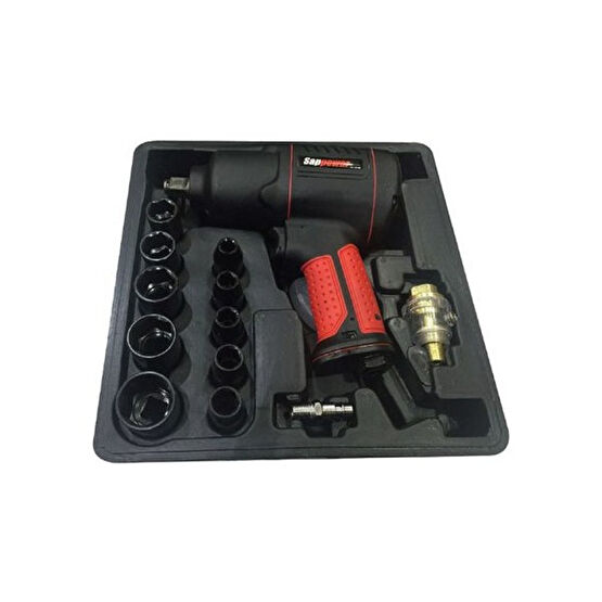Sappower Iw-3C6K Havalı Somun Sökme/Sıkma Seti 1/2'' Somun Sıkma Makinesi Fiyatı