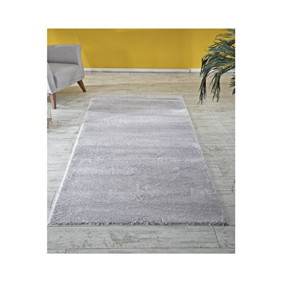 Sarar Altun Home Post Açık Gri Peluş Kaymaz Tüylenmez Makinede Yıkanabilir Halı 80 x 400 Beden Kilim Fiyatı