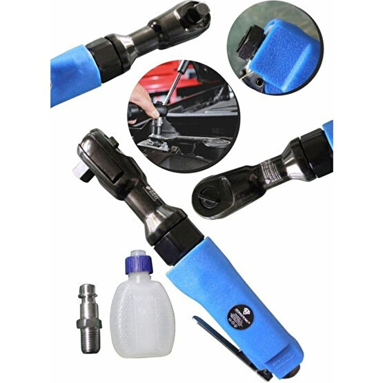 Schutzenger 1/2 Havalı Cırcır Kolu Somun Sökme Sıkma Makinesi Rp7412 160 Dev/Dak G-7412 Somun Sıkma Makinesi Fiyatı