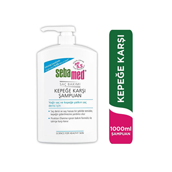 Sebamed Kepeğe Karşı Şampuan 1000 Ml