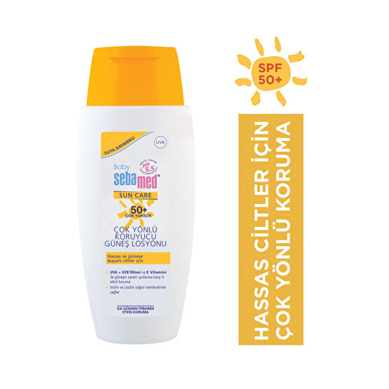 Sebamed Sun Bebe 50+ Güneş Losyonu 150 ml Bebek Güneş Kremi Fiyatı