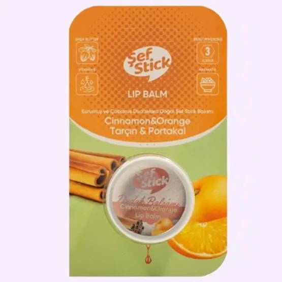 Sef Stick Lip Kavanoz Tarcin Portakal 10 Ml Dudak Bakımı / Koruyucu Fiyatı