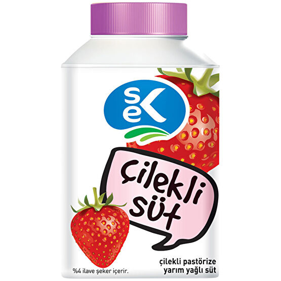 Sek Çilekli Pastörize Süt 200 Ml Süt Fiyatı