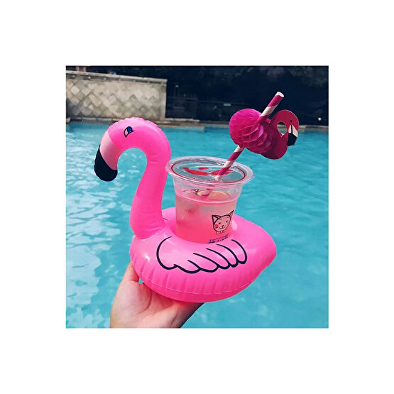 Şeker Ofisi Flamingo Deniz Yatağı Şişme Bardak Tutucu Şişme Su Ürünleri Fiyatı