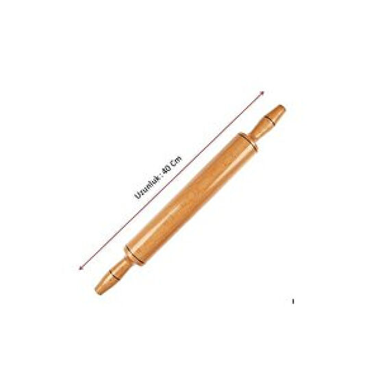 Şeker Portakalım 40 Cm Cilalı Ahşap Merdane Hamur Açıcı Oklava Fiyatı