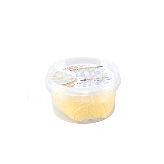 ŞEKER & SUGAR Şeker Hamuru Sarı (200 g)