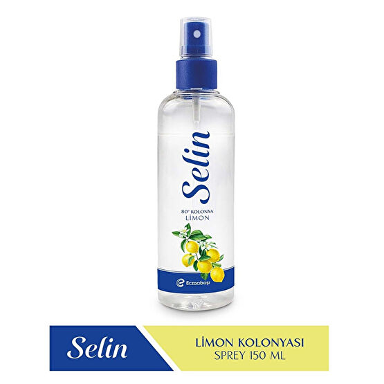 Selin Limon Kolonyası Sprey 150 ml Kolonya & Gülsuyu Fiyatı