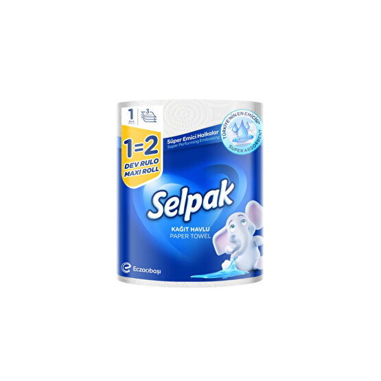 Selpak 3 Katlı Dev Rulo Kağıt Havlu Kağıt Havlu Fiyatı