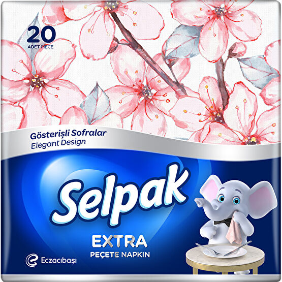 Selpak Ekstra Peçete Gösterişli Sofralar Kağıt Mendil Fiyatı
