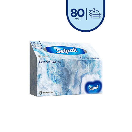 Selpak El ve Yüz Havlusu 80 Yaprak Kağıt Havlu Fiyatı