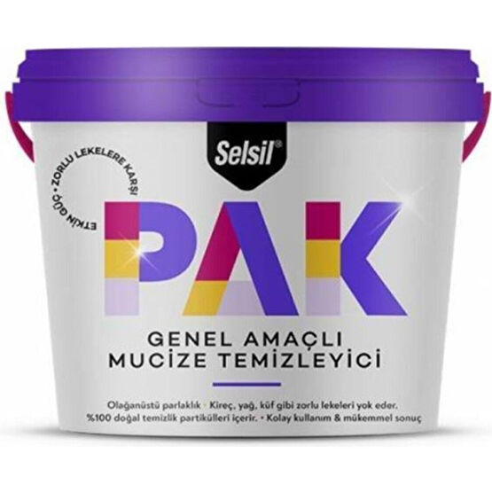 Selsil Pak Genel Amaçlı Mucize Temizleyiciye Selsil Pak Bakım Spreyleri Fiyatı