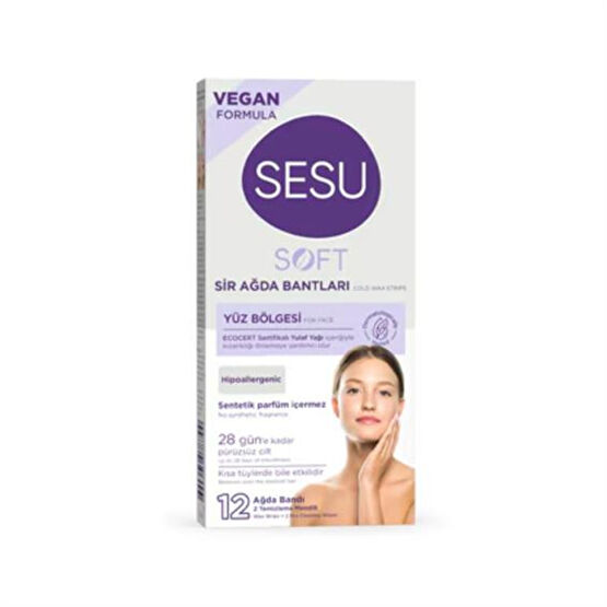 Sesu Ağda Bandı Yüz Soft 12'li Ağda Ürünleri ve Makineleri Fiyatı