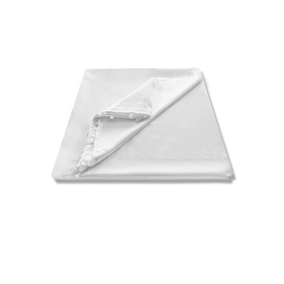 Setekshome Saten Güneşlik Perde Beyaz 140 x 250 Beden