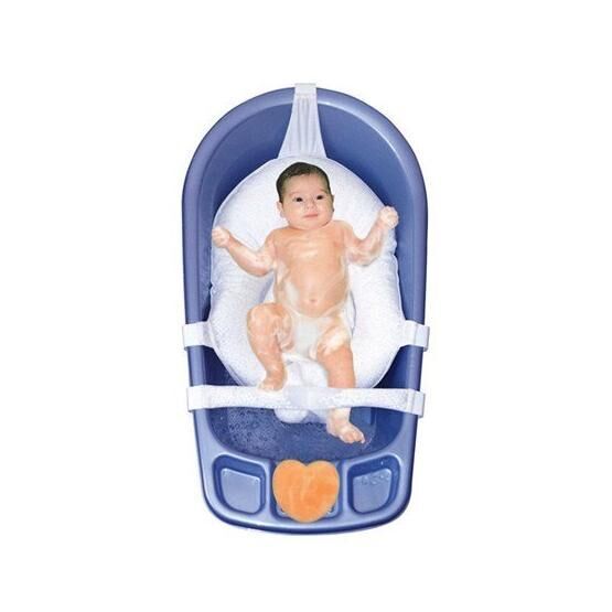 Sevi Bebe 11555 Beyaz Çok Fonksiyonlu Bebek Banyo Minder ve Küvet Filesi