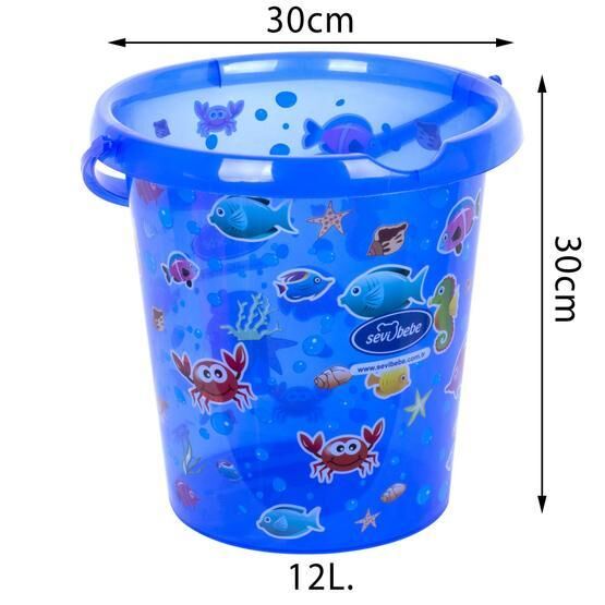 Sevi Bebe 16347 Pembe Bebek Banyo Kovası
