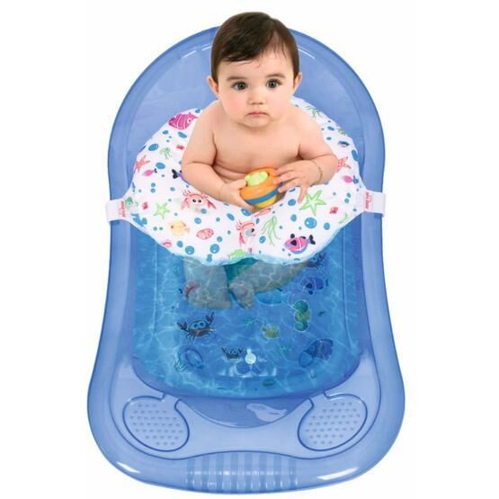 Sevi Bebe Desenli Oturaklı Bebek Banyo Filesi