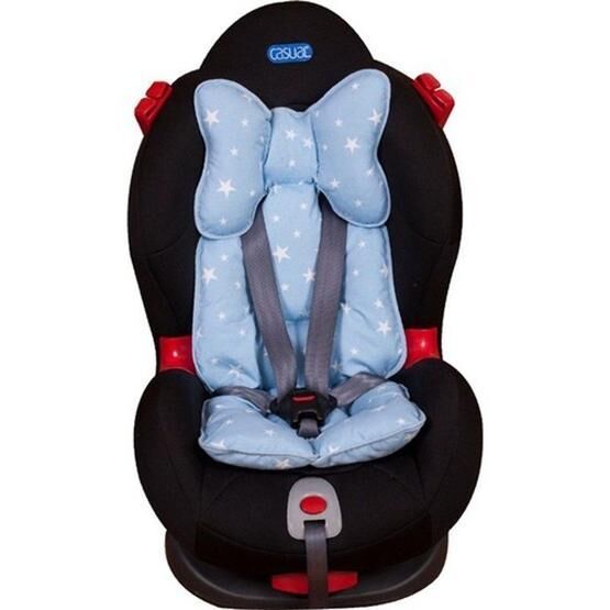 Sevi Bebe Puset Mavi Oto Koltuğu Minderi