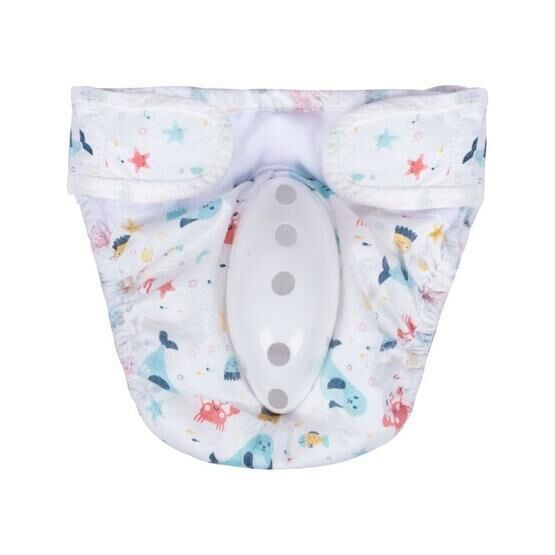Sevi Bebe Yıkanabilir Bezli Beyaz Bebek Sünnet Külotu