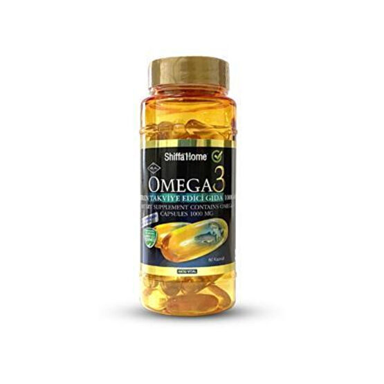 Shiffa Home Omega 3 Balık Yağı 1000 Mg 60 Softjel Balık Yağı / Omega 3 - 6 - 9 Fiyatı