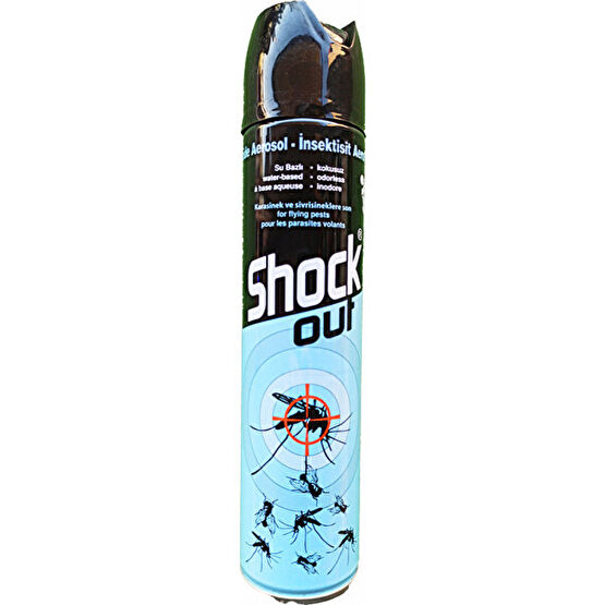 Shock Out Sinek Öldürücü Kullanıma Hazır 300 ml Sinek-Kene-Haşere Kovucu Fiyatı
