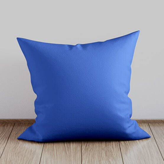 Sidre Dekoratif Düz Renkli Lacivert Kırlent - 43 x 43 cm Yastık Kılıfı Fiyatı