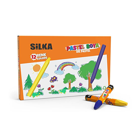 Silka Pastel Boya 12'li Pastel Boya Fiyatı