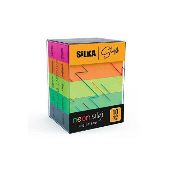 Silka Silgi Corner Neon Silgi 5 Renk Art.14 Silgi Fiyatı