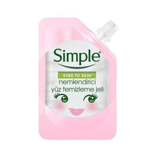 Simple Mini Nemlendirici 50 ml Yüz Temizleme Jeli