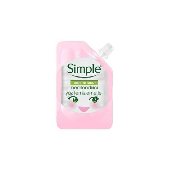 Simple Mini Nemlendirici 50 ml Yüz Temizleme Jeli