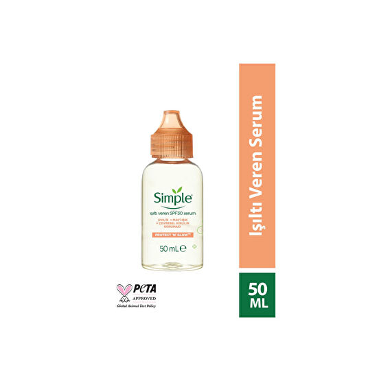 Simple Protect n Glow Işıltı Veren Spf30 Serum 50 Ml