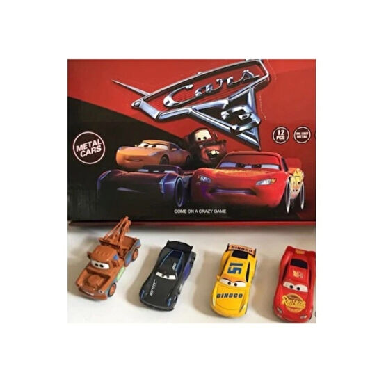 Şimşek Mcqueen Cars Mater Jackson Storm Cruz Ramirez Oyuncak Arabalar Metal 4lü Set Oyuncak Arabalar Fiyatı