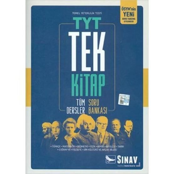 Sınav Yayınları TYT Tek Kitap Tüm Dersler Soru Bankası