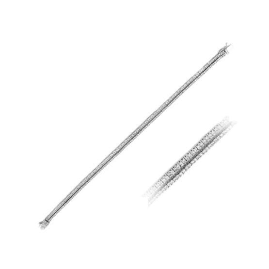 Sirius 0803B0008 2,42 Ct Pırlantalı Çift Sıralı Su Yolu Bileklik