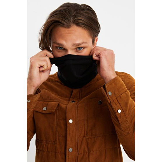 Siyah Erkek 4 fonksiyonlu Koruyucu  Pamuklu, Esnek, Terletmez, Bandana, Boyunluk, Buff, Maske Bandana (Outdoor) Fiyatı