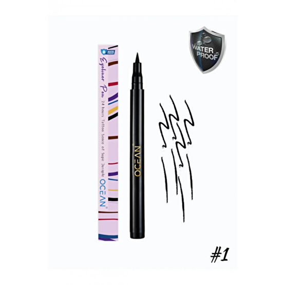Siyah Eyeliner, Likit Kalem Eyeliner, Suya Dayanikli, Yogun Pigmentli Eyeliner Fiyatı
