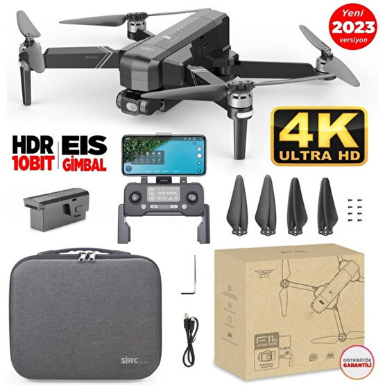 Sjrc F11 Pro 4K Kameralı Drone Seti - 1.5 Km Menzil - 26 Dakika Uçuş Süresi + Çanta + Eıs Stabilizasyon Drone Fiyatı