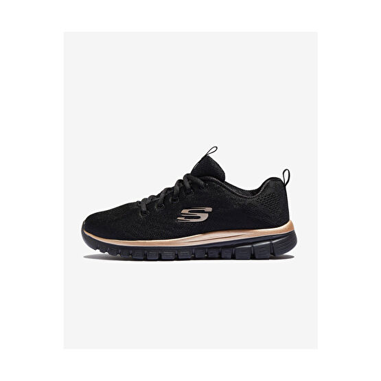 SKECHERS Graceful-get Connected Kadın Siyah Spor Ayakkabı 12615 Bkrg 36 Beden