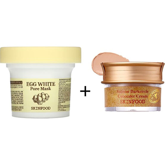 Skinfood Egg White Pore Mask + Salmon Concealer (1) Concealer Fiyatı