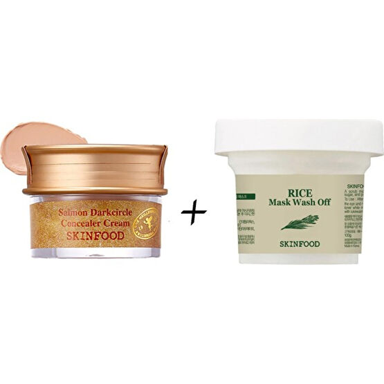 Skinfood Salmon Concealer (1) + Rice Mask Concealer Fiyatı
