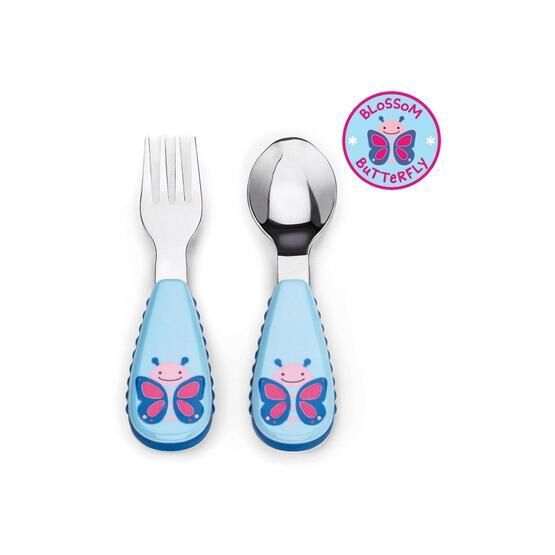 Skip Hop Kelebek Zootensils Çatal Kaşık Seti