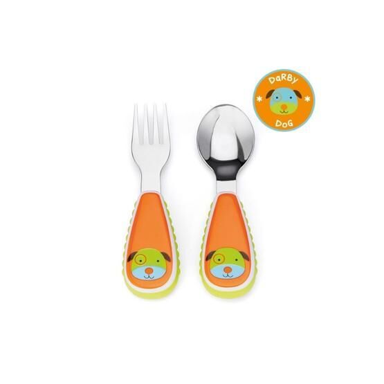 Skip Hop Kelebek Zootensils Çatal Kaşık Seti