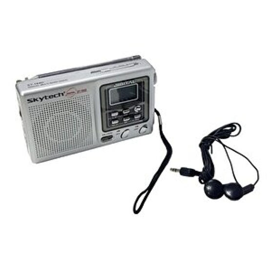 Skytech St-194d 9band Digital Pilli Radyo Alarmlı Saatler & Radyolar Fiyatı